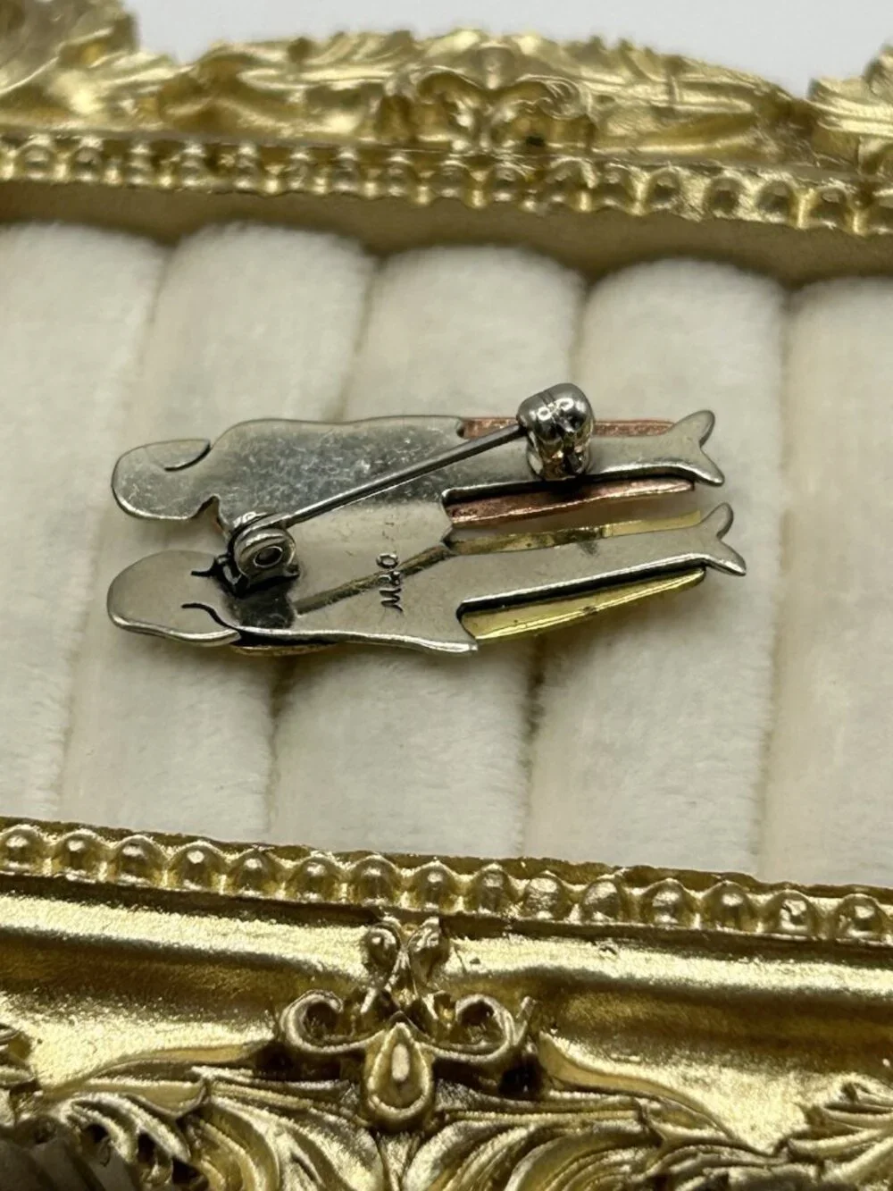 Far Fetched My 2 Beautiful Sisters  Tac Pin Friends Mima & Oly Mixed Metals